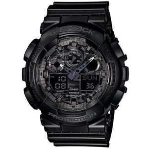 G-Shock Erkek Kol Saati Siyah Silikon Kordon 20 ATM Suya Dayanıklı 51,2 mm