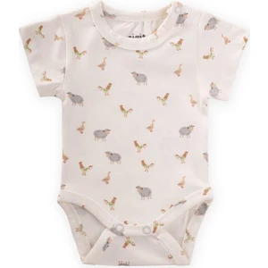 Zıbın 0-3 Yaş Hayvan Baskılı