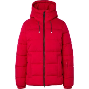 Kadın Kapitone Kayak Ceketi, Kırmızı