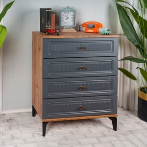 Slope 4 Çekmeceli Mdf Şifonyer