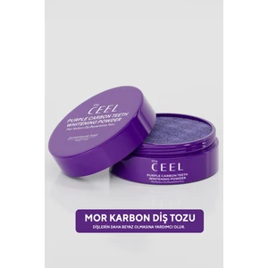 Ceel Beyazlatıcı Diş Tozu 50 gr Aktif Kömür Aromalı Mine Koruyucu Yüzey Lekesi Temizleyici