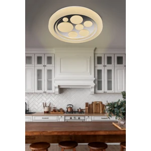 Drop 40 cm LED Plafonyer Avize 3 Renk Işık Modlu (Beyaz / Sarı / Gün Işığı)