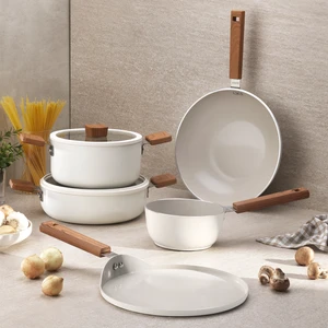 Ceramoni Seramik Krep Tava 26 Cm-Krem