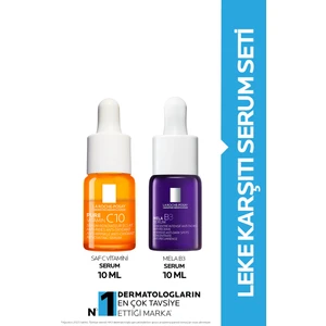 La Roche-Posay Leke Karşıtı Serum Seti Vitamin C Serum 10 ml & Mela B3 Serum 10 ml