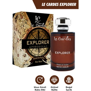 Le Cardes Explorer 100 ml Erkek Parfüm Odunsu Koku ve Afrodizyak Etkisi ile Karizmatik