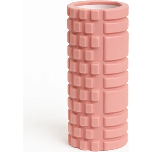 Foam Roller Masaj Rulosu – Yoga, Pilates, Fitness ve Fizyoterapi İçin EVA Köpük Masaj Aleti (33x14 cm) Açık Pembe
