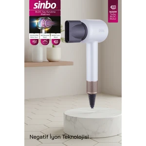 SHD-1714 BLDC Saç Kurutma Makinesi-Beyaz