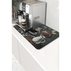 Valerine Life Kahve Makinesi Matı Su Geçirmez Kaymaz Yıkanabilir Çaycı, Çay Espresso Makinesi Pad 35X45CM 27240104