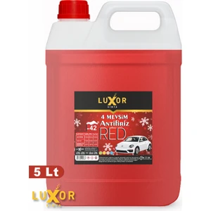 Luxor Kimya 4 Mevsim -42  Kırmızı Antifriz 5 LT.