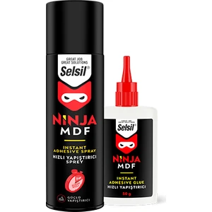 Ninja Mdf Hızlı Yapıştırıcı 200 ml + 50 ml
