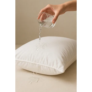 Nuriye Kocakaplan Yastık Alezi 50X70CM 2'li Yastık Kılıfı Sıvı Geçirmez Fermuarlı Alez Yastık Kılıfı