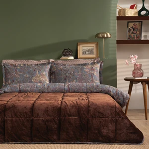 Danish Çift Kişilik Threefy Uyku Seti - Kahverengi