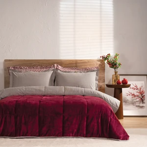 Vivus Çift Kişilik Threefy Uyku Seti - Kırmızı