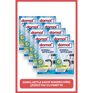 Kettle Kahve Makinesi Kireç Çözücü Toz 2'li Paket 5 Adet