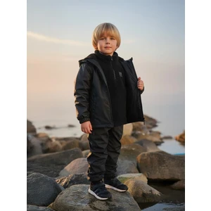 Civil Boys Içi Polarlı Basic 6-9 Yaş Yağmurluk - Siyah 9-10 Yaş