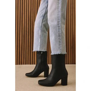 Ziya, Kadın Topuklu Bot 1531044Z4007 Siyah