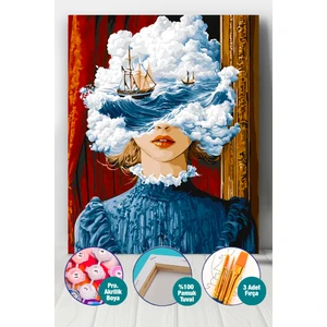 Picasso World Hobby Art Kafamda Fırtınalar Sayılarla Boyama Seti