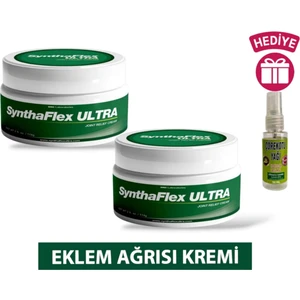 Kişisel Ecza Synthaflex Ultra Kas ve Eklem Gibi Vücut Ağrısı Rahatlatıcı Krem 100 ml x 2 Adet + Çörek Otu Yağı 30 ml Hediye
