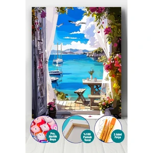 Picasso World Hobby Art Denizin Huzuru Sayılarla Boyama Seti