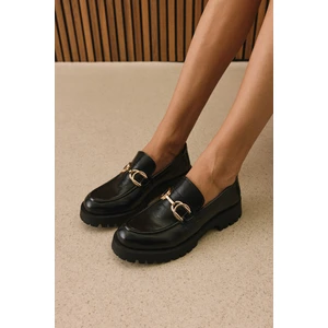 Ziya, Hakiki Deri Kadın Ayakkabı 1531033Z2549 Siyah