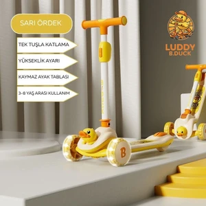 3tekerlekli Işıklı Scooter  yanında sepet hediyeli😊😊