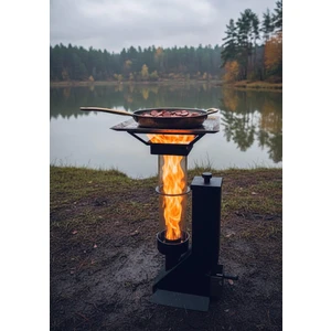 Taşınabilir Kamp Pelet Soba – Kokusuz, Külsüz ve Yüksek Isı Performansı | Pelet Hediyeli