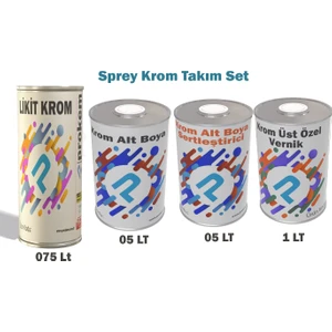 Sprey Krom Takım Set Skt 01