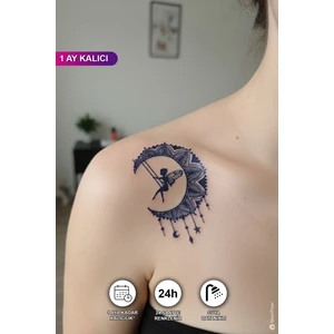BP Tattoo 1 Ay Kalıcı Peri Kızı Geçici Dövme Minimal Dövme Tattoo