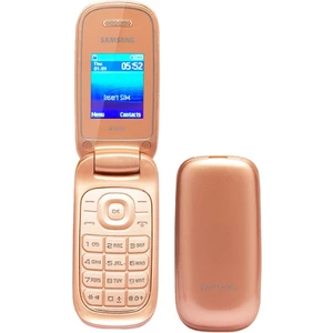 E1270 Rose Gold Samsng  Kapaklı Tuşlu Telefonu