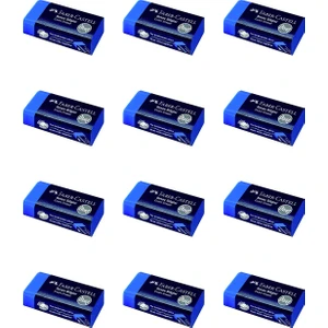 Sınav Silgisi, Dust‑free,12'li Set,yumuşak Kenar, Kompakt Form, Pvc/fitalat/lateks Içermez