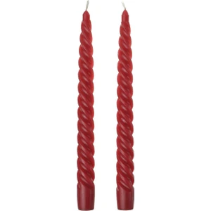 Ikea Vınterfınt Şamdan Mumu Kırmızı 5.5 Saat