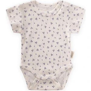 Zıbın 0-3 Yaş Mavi Çiçek Desen