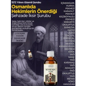 Lokman Hekim Hayat Osmanlı Geleneğinden Günümüze Şehzade Iksiri Şurubu 125 ml Nungtime