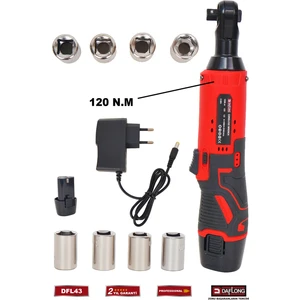 Pro 1/2 120NM Şarjlı Cırcır Dfl-43