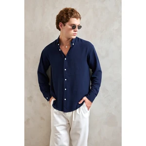 Erkek Oversize Kesim Aerobin Gömlek