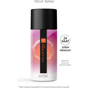 Full Speed Stop Erkek Sprey Deodorant 150 Ml.