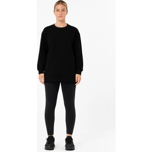 Kadın Venezia Rahat Kesim Yırtmaçlı Sıfır Yaka Sweatshirt