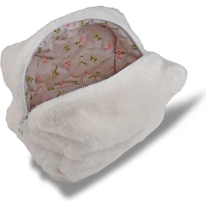 Peluş Organizer Makyaj Çantası