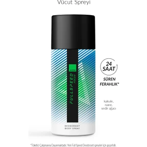 Full Speed Focus Erkek Sprey Deodorant 150 Ml.