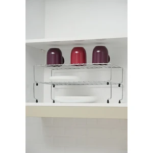 Erd & Ema Home 47 cm 2 Li Krom Dolap Içi Raf Düzenleyici Büyük Tek Ürün Kaliteli Ürün Paslanmaz