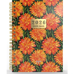 Spiralli 2026 Ajanda Flowers 7