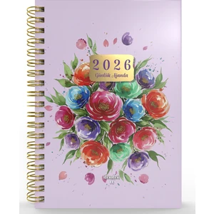 Spiralli 2026 Ajanda Flowers 5