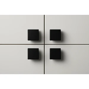 Baylin 3D Çekmece Dolap Kulp Tek Vidalı 5 Adet Plastik