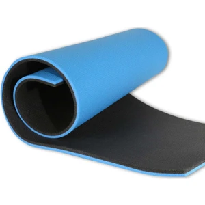 Alpha Sportive Yoga Mat 10 mm Mavi-Siyah