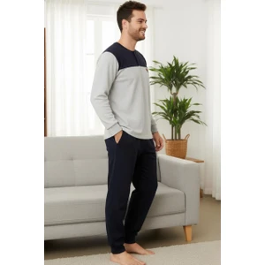 Konforlu Interlok Kışlık Yumuşak Erkek Ev Giyim | Erkek Pijama Takımı