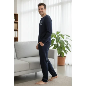 Konforlu Interlok Kışlık Yumuşak Erkek Ev Giyim | Erkek Pijama Takımı