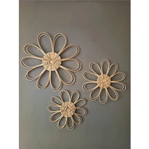 Rattan Bambu Hasır Duvar Süsü