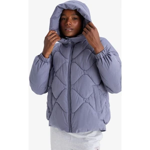 DeFactoFit Su İtici Oversize Fit Geniş Kalıp Kapüşonlu Fermuarlı Cepli Şişme Mont E9260AX25AU