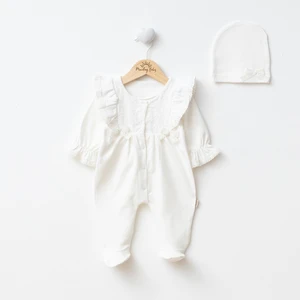 Miniday Baby Kız Bebek Mevlütlük Tulum Bandan