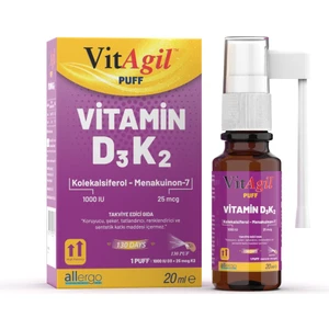Vitagil Puff Vitamin D3K2 Sprey 20 ml
